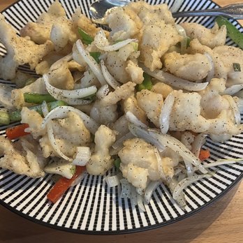 Hi Trendy Dumpling - Fish in Salt and Pepper - Szechuan Near Me - Houston, Texas Hi Trendy Dumpling - Fish in Salt and Pepper - Szechuan Near Me - Houston, Texas