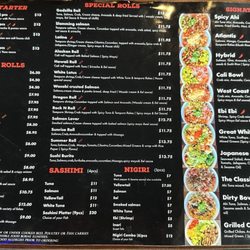 Poke Stop - Menu as of 09/20/2026