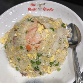 The Magic Noodle - House special fried rice Has ALL THE MEATS! chicken, beef, shrimp, ham - Chinese Near Me - Las Vegas, Nevada The Magic Noodle - House special fried rice Has ALL THE MEATS! chicken, beef, shrimp, ham - Chinese Near Me - Las Vegas, Nevada