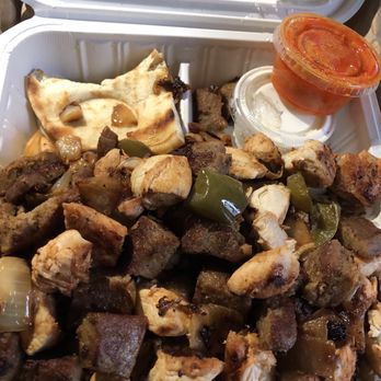 Legend Wings & Kebab - Mixed gyro platter( very good and huge, liked the chicken better than the lamb) - Halal Near Me - Hamilton Township, New Jersey Legend Wings & Kebab - Mixed gyro platter( very good and huge, liked the chicken better than the lamb) - Halal Near Me - Hamilton Township, New Jersey