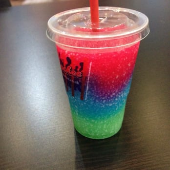 Wonder World - Three flavours of slush in one cup = a very happy nephew! - Go Karts Near Me - Glasgow, GLG