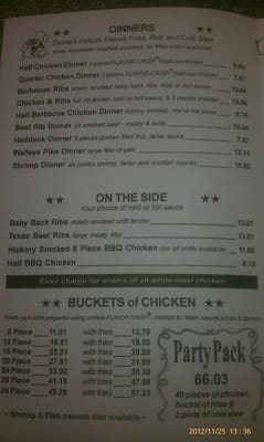 Menu photo 5 Rooster's BBQ Deli Saint Paul, MN