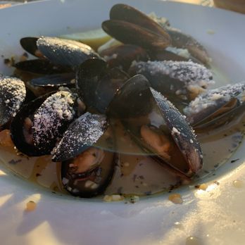 Castaways - Muscles in a garlic, tomato and wine sauce - Seafood Near Me - Webster, New York
