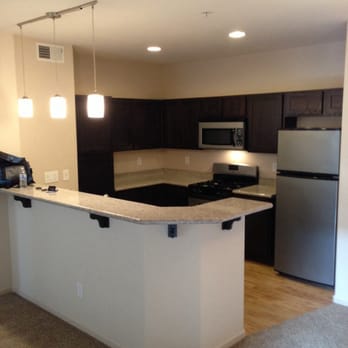 The View - I love the huge kitchen and the granite counters. I cook more now on a gas stove. - Apartments Near Me - Reno, Nevada