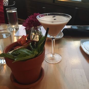 Saluti - Moscow Mule and Peanut butter espresso martinis - Italian Near Me - Lake George, New York Saluti - Moscow Mule and Peanut butter espresso martinis - Italian Near Me - Lake George, New York