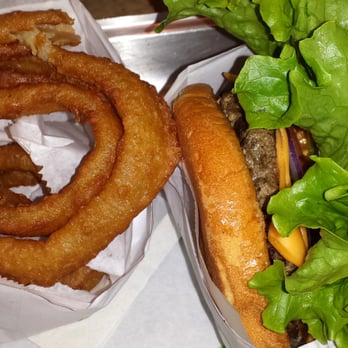 Busy Burger - Busy Burger with o-rings - Burgers Near Me - Chicago, Illinois Busy Burger - Busy Burger with o-rings - Burgers Near Me - Chicago, Illinois