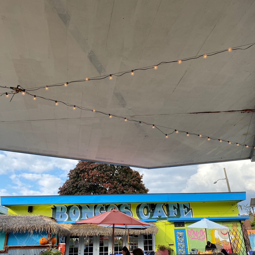 Bongos - Outdoor sandy beach area - Cuban Near Me - Seattle, Washington Bongos - Outdoor sandy beach area - Cuban Near Me - Seattle, Washington