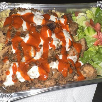 Halal Hub - Chicken shwarma over rice - Mediterranean Near Me - Austin, Texas