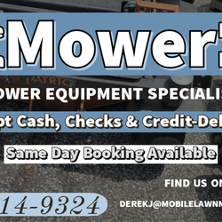 Mobile Lawn Mower Repair