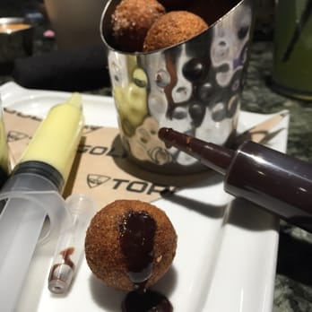 Topgolf - Injectable donut holes. Delicious! - New American Near Me - Overland Park, Kansas Topgolf - Injectable donut holes. Delicious! - New American Near Me - Overland Park, Kansas