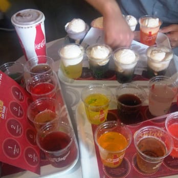 Coca-Cola-Store - Coke Taste Around the World & an Ice Cream Float sampler tray - Hobby Shops Near Me - Las Vegas, Nevada Coca-Cola-Store - Coke Taste Around the World & an Ice Cream Float sampler tray - Hobby Shops Near Me - Las Vegas, Nevada
