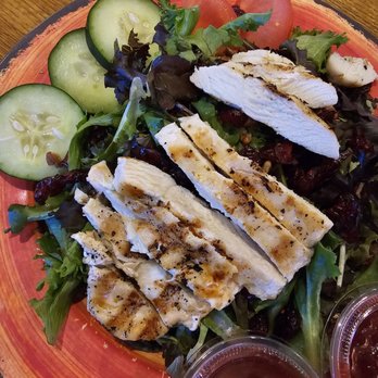 Scobey's Pub & Grub - Cranberry and pecan salad with grilled chicken - very tasty! - Pubs Near Me - Crookston, Minnesota Scobey's Pub & Grub - Cranberry and pecan salad with grilled chicken - very tasty! - Pubs Near Me - Crookston, Minnesota