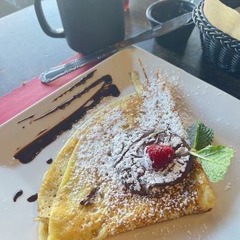 Clafoutis - Nutella crepes - French Near Me - Santa Fe, New Mexico