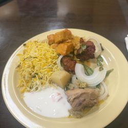 Buffet spread