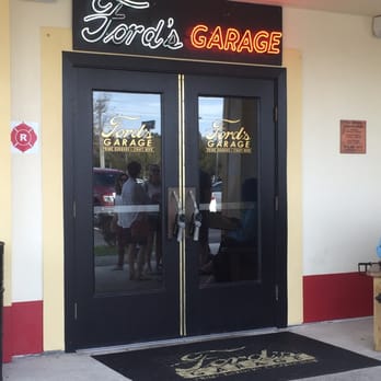 Ford's Garage - Love the gas pump door handles - Burgers Near Me - Brandon, Florida