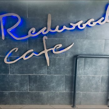 Redwood Cafe - Driveway entrance is on Dale Road. Parking space was slightly snug for my Large RAM Truck. - New American Near Me - Modesto, California