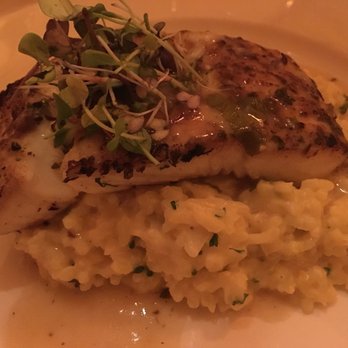 Sergio's Missione - Halibut over risotto - Italian Near Me - Lodi, New Jersey