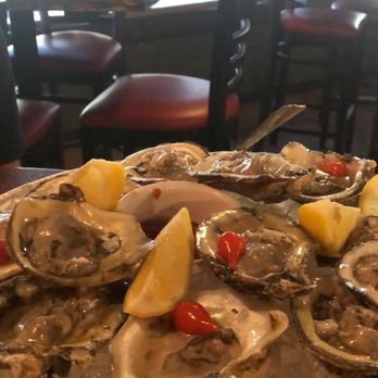Bites & Bubbles - Oysters were delicious, especially for those yummy little peppers! - Wine Bars Near Me - Orlando, Florida Bites & Bubbles - Oysters were delicious, especially for those yummy little peppers! - Wine Bars Near Me - Orlando, Florida