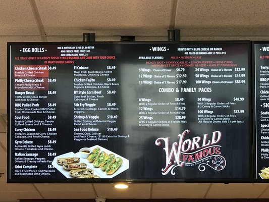 Menu photo 6 World Famous Boynton Beach Boynton Beach, FL