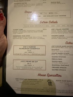 Menu photo 4 Original Joe's San Francisco, CA Menu photo 4 Original Joe's San Francisco, CA