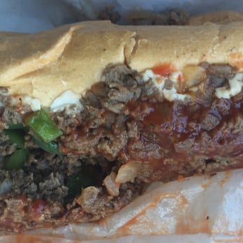 Leo's Steak Shop - Cheese steak with green pepper and fried onions - Sandwiches Near Me - Folcroft, Pennsylvania