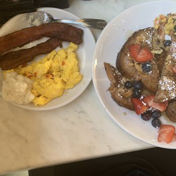 Another Broken Egg Cafe - I asked for my Baked bacon to be extra crispy and it was perfect. - Breakfast & Brunch Near Me - Overland Park, Kansas Another Broken Egg Cafe - I asked for my Baked bacon to be extra crispy and it was perfect. - Breakfast & Brunch Near Me - Overland Park, Kansas