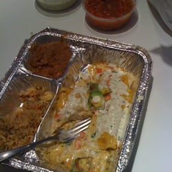Eat Good Express - You can't see or smell it in the photo but it was hot and delicious.