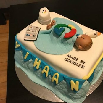 Hazel's Cakes - Googler Baby Cake - Custom Cakes Near Me Hazel's Cakes - Googler Baby Cake - Custom Cakes Near Me