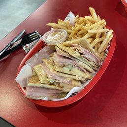 Turkey Cubanans & Fries