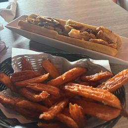 Crispy Pork Banh Mi Sandwich