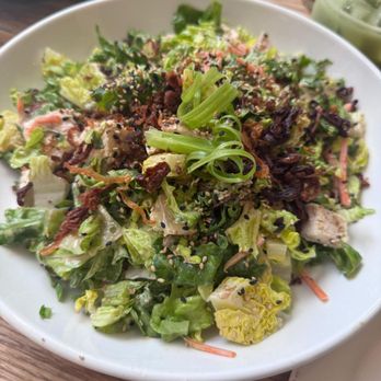 Sunrose California Eatery - Miso chicken salad - New American Near Me - Agoura Hills, California Sunrose California Eatery - Miso chicken salad - New American Near Me - Agoura Hills, California