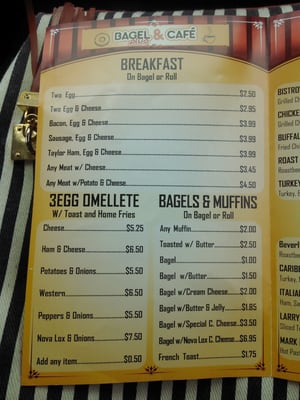 Menu photo 8 Bagel Plus & Cafe Nutley, NJ Menu photo 8 Bagel Plus & Cafe Nutley, NJ