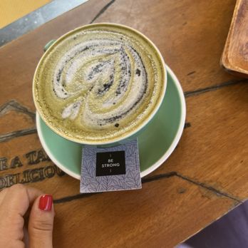 Public Square - Black sesame latte - Coffee & Tea Near Me - La Mesa, California