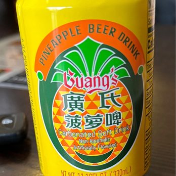 Corner Cafe - Pineapple "Beer" that is nonalcoholic - Chinese Near Me - San Diego, California Corner Cafe - Pineapple "Beer" that is nonalcoholic - Chinese Near Me - San Diego, California