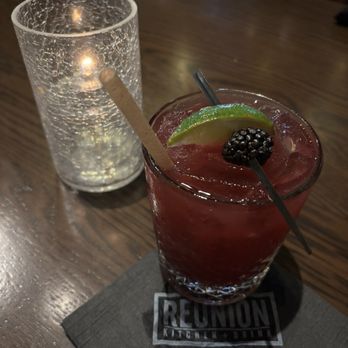 Reunion Kitchen + Drink - Blackberry Breeze cocktail - New American Near Me - Anaheim, California Reunion Kitchen + Drink - Blackberry Breeze cocktail - New American Near Me - Anaheim, California