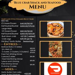 Blue Crabs Shack & Seafood - Our "Maryland Style Crabs" plus more