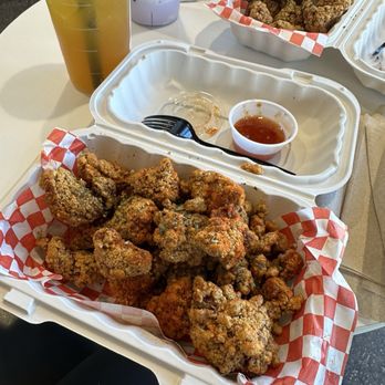 Urban Bubble - Basil Popcorn Chicken - Bubble Tea Near Me - San Diego, California