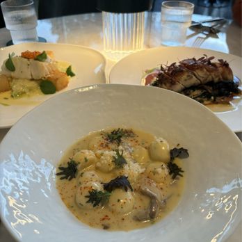 Le Jardinier - Parisian Gnocchi, Chicken, and Atlantic Cod - French Near Me - Houston, Texas Le Jardinier - Parisian Gnocchi, Chicken, and Atlantic Cod - French Near Me - Houston, Texas