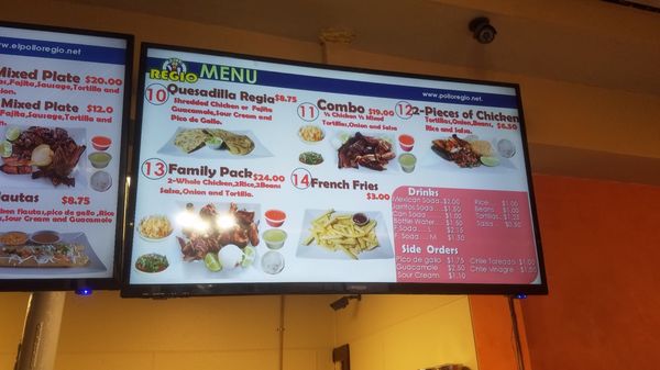 Menu photo 1 Pollo Asados El Regio Houston, TX Menu photo 1 Pollo Asados El Regio Houston, TX