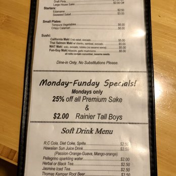 Sushi Okalani - Menu 5 of 8 - September 2019 - VN - Sushi Bars Near Me - Hood River, Oregon Sushi Okalani - Menu 5 of 8 - September 2019 - VN - Sushi Bars Near Me - Hood River, Oregon