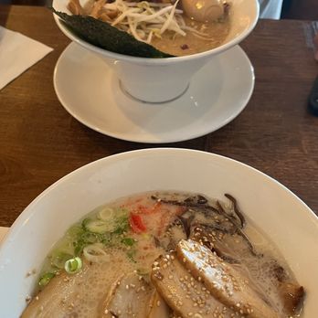 Menya Raizo - Had the Cha Shu Hakata Tonkotsu and the Gyokai Tonkotsu Great. - Ramen Near Me - Vancouver, British Columbia
