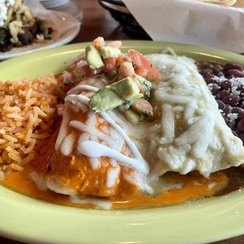 Cocina Madrigal - Mushrrom enchilada and Beef Birria Enchiladas- both fantastic - Tacos Near Me - Phoenix, Arizona Cocina Madrigal - Mushrrom enchilada and Beef Birria Enchiladas- both fantastic - Tacos Near Me - Phoenix, Arizona