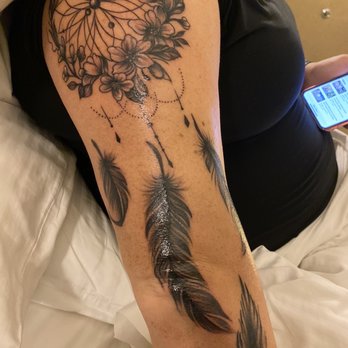 Ying's Tattoo - Dream Catcher Tattoo - Tattoo Near Me - Seattle, Washington Ying's Tattoo - Dream Catcher Tattoo - Tattoo Near Me - Seattle, Washington