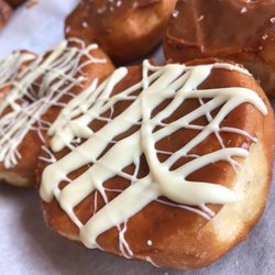 Huckleberry's Doughnuts - The Toffee & White Chocolate.