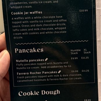 Coro The Chocolate Cafe - Menu Items (November 2025) - Desserts Near Me - Edinburgh, EDH