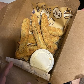 Gold Feather - Fried pickles - Beer Bar Near Me - San Antonio, Texas