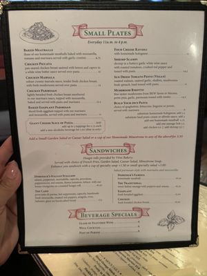 Menu photo 3 Dominick's Real Italian Tucson, AZ Menu photo 3 Dominick's Real Italian Tucson, AZ