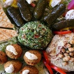 Taste Of Jerusalem Cafe - veggie platter