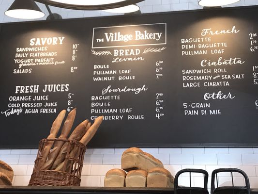 Menu photo 8 The Village Bakery Woodside, CA Menu photo 8 The Village Bakery Woodside, CA
