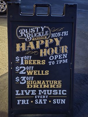 Menu photo 2 Rusty Buckle Saloon Apache Junction, AZ Menu photo 2 Rusty Buckle Saloon Apache Junction, AZ